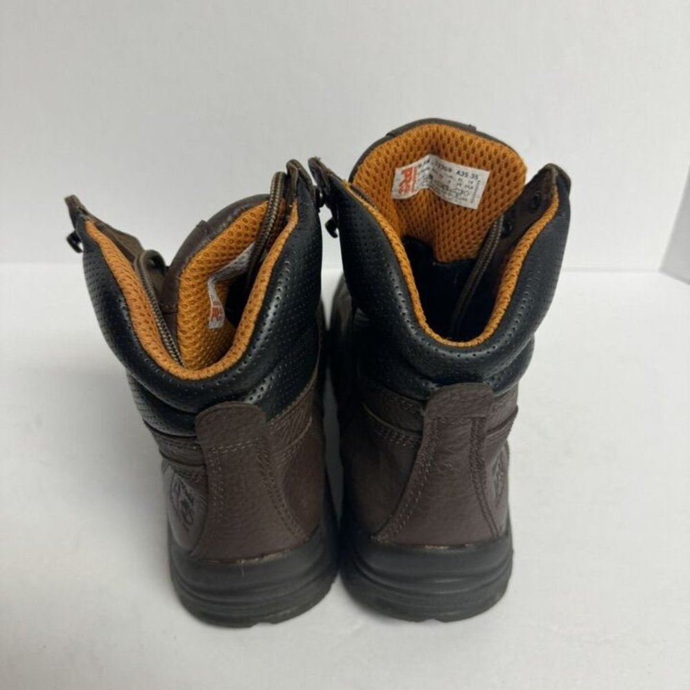 Timberland Pro Womens Titan Alloy Toe Waterproof Boot Brown Size 8.5 M - Picture 4 of 6